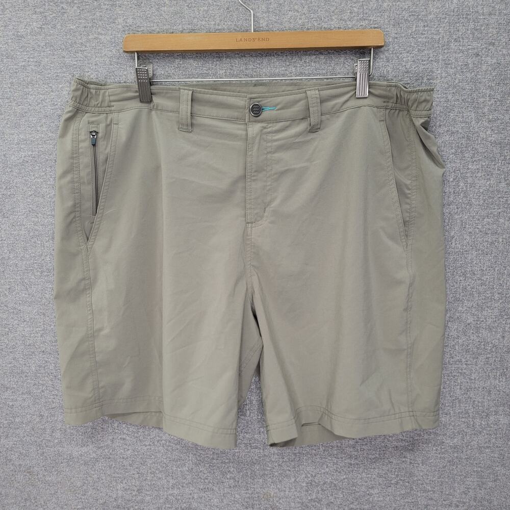 FREE FLY APPAREL MEN'S COCONUT CHARCOAL SHORTS, SIZE XXL